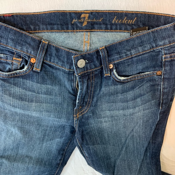 7FAMK Bootcut Dark Wash Jean - Picture 6 of 7